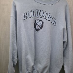 Columbia Men's Light Blue Crewneck Sweater